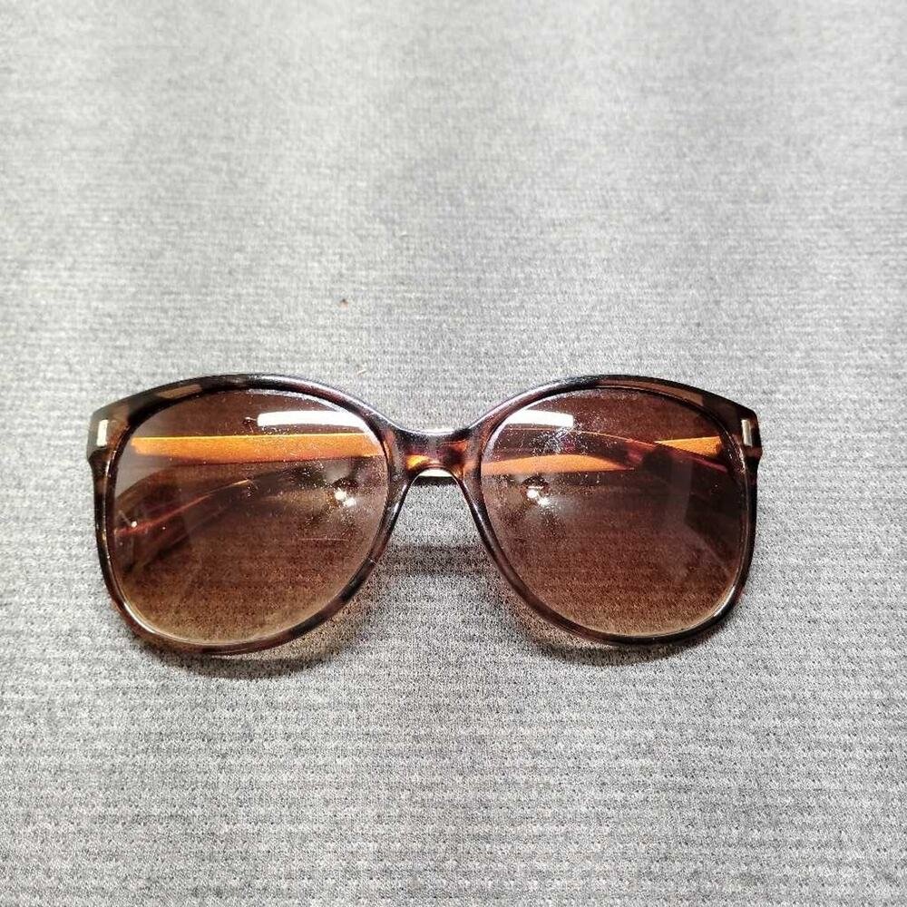 Tahari Sunglasses Tortoise Shell Gradient Brown Lenses Fashion Eyewear